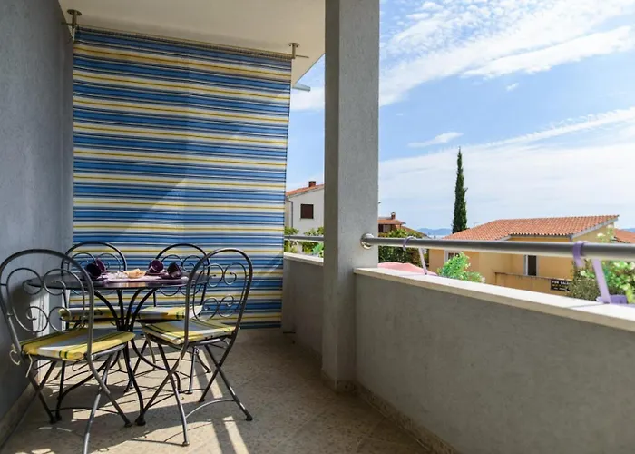 In Okrug Gornji With Sea View, Air Conditioning, Wifi, Washing Machine 5049-2 Appartement *