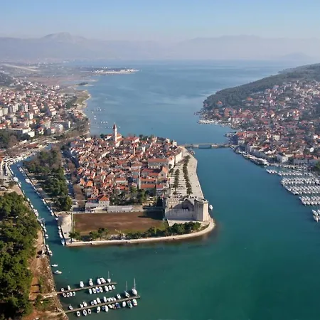 아파트 In Okrug Gornji With Sea View, Air Conditioning, Wifi, Washing Machine 5049-2 *